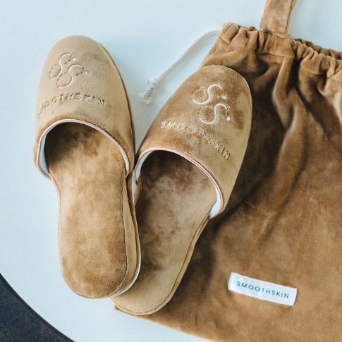 ルームシューズ ブラウン