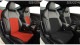レヴォーグ シートカバー CI-W3 ラムース シートカバー 全席セット スポーティーライン シリーズ 車 シートカバー 難燃証明書付き カー用品 内装パーツ スエード カーシート スポーツカー シートカバー 走り屋