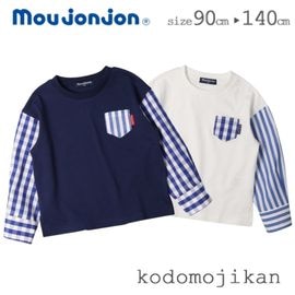 ����������̵���ۥ���� Ĺµ moujonjon �ࡼ����󥸥�� Ĺ�ԥ���� �ȥåץ� �ˤλ� �Ҷ��� �֥��åץꥱĹµ�ԥ���ġ�����T  ���Ф��� ��������� ��100�� �ܡ����� 90cm 100cm 110cm 120cm 130cm 140cm ���ձ� �ݰ�� ���ع� �̱� �̳� ������