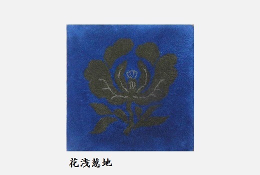 [手刺繍・座布団]　　牡丹B-Ⅰ/各色