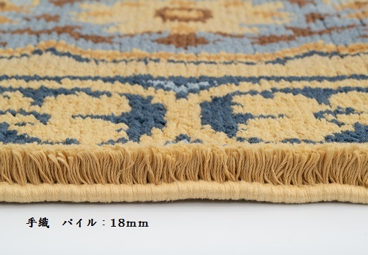 唐草小花文/新白茶地