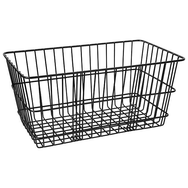 アウトスタンディングモーターサイクル｜バイク用 新聞カゴ（ブラック