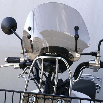 ⭐️スーパーカブ110 JA07 スポーティーバイザー OSK-ZX-KWV01