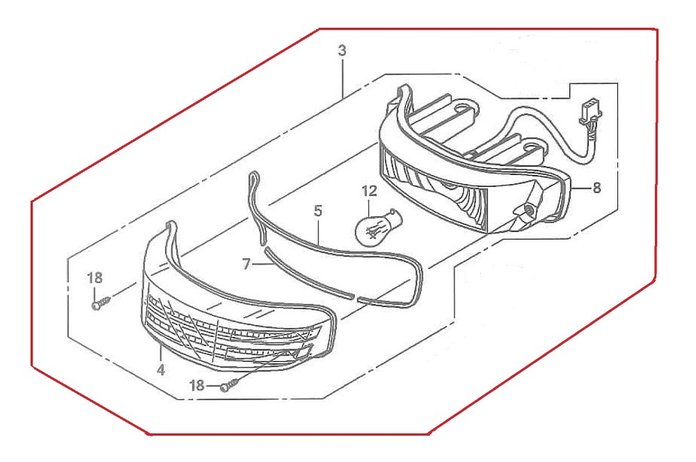 ストップランプ 9500 JT ストップランプ 9500 JT ストップランプ 9500 JT bike-parts