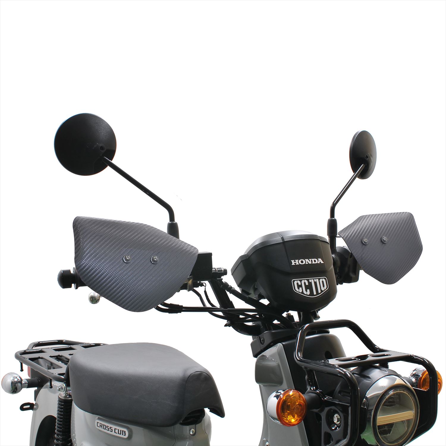 アウトスタンディングモーターサイクル｜【カーボン柄】旭風防 M6-02CB