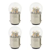 LED�����󥫡����ŵ塡12V��G18��BA15S�����󥰥�塡����� ����SET��6000K