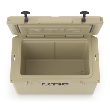 アウトレット品 RTIC アールティック 45QT TAN クーラーボックス アウトスタンディングモーターサイクル｜RTIC 45 Tan クーラー