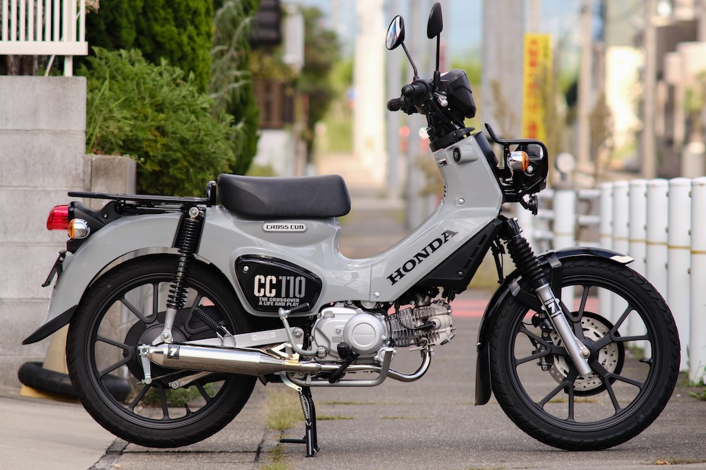 スーパーカブ110 JA07 マフラー ナナカンパニー ナナカンパニー NA-01 ステンレスマフラー クロスカブ110(JA60