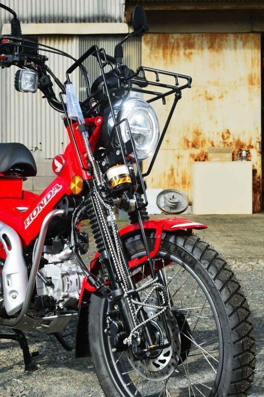 アウトスタンディングモーターサイクル｜長尺マルチラック：CT125