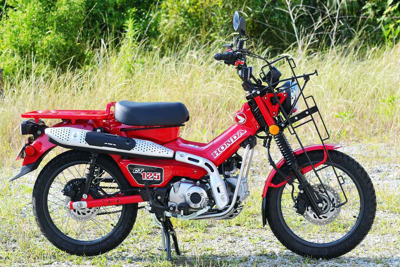 アウトスタンディングモーターサイクル｜長尺マルチラック：CT125
