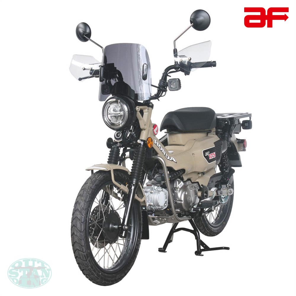 旭風防　ハンターカブ　ウインドシールド　CT-08-B ミドル 旭風防 ホンダ CT125専用 ウインドシールド ハンターカブ125