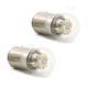 LED�����󥫡����ŵ塡12V��G18��BA15S�����󥰥�塡����� ����SET��6000K