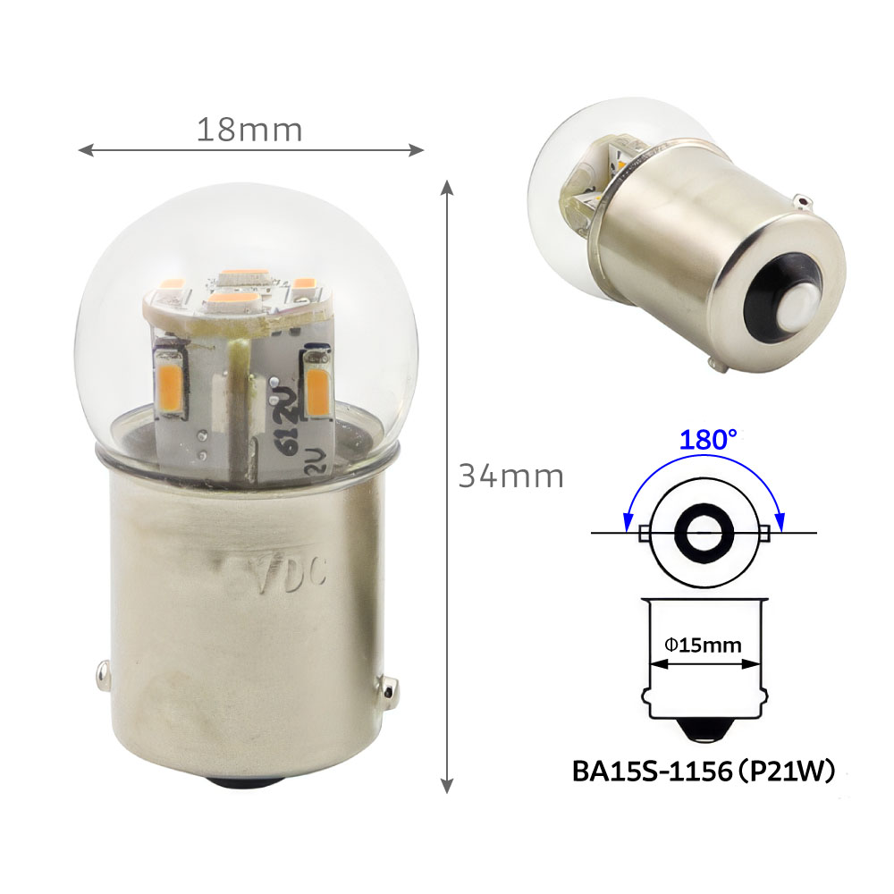 LED�����󥫡����ŵ塡����С���12V��G18��BA15S�����󥰥�塡����� ����SET�������