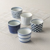 有田焼 藍絵変り カップ5客揃 31854 日本製 和食器 内祝い 結婚内祝い 出産内祝い 新築祝い 就職祝い 結婚祝い 引き出物 お返し|和食器|キッチン