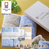 今治タオル タオルギフト 今治きらら 日本製 愛媛今治 木箱入りタオルセット 日本製 タオルギフト 内祝い 引き出物|タオルギフト|日用品・生活雑貨