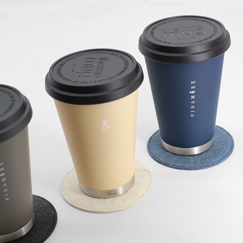 PINAMORE × thermo mug】エコモバイルタンブラー 保温・保冷完備