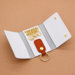 ڥ쥶/leather-gۥХפΥ ۥ磻 ǥ  ̾Բľ [basket-keycase-lw
