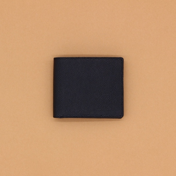 美品 レザージー leather-g バスケ革 財布 Black Edition バスケットボール素材を使ったバスケミニ財布 【Leather goods