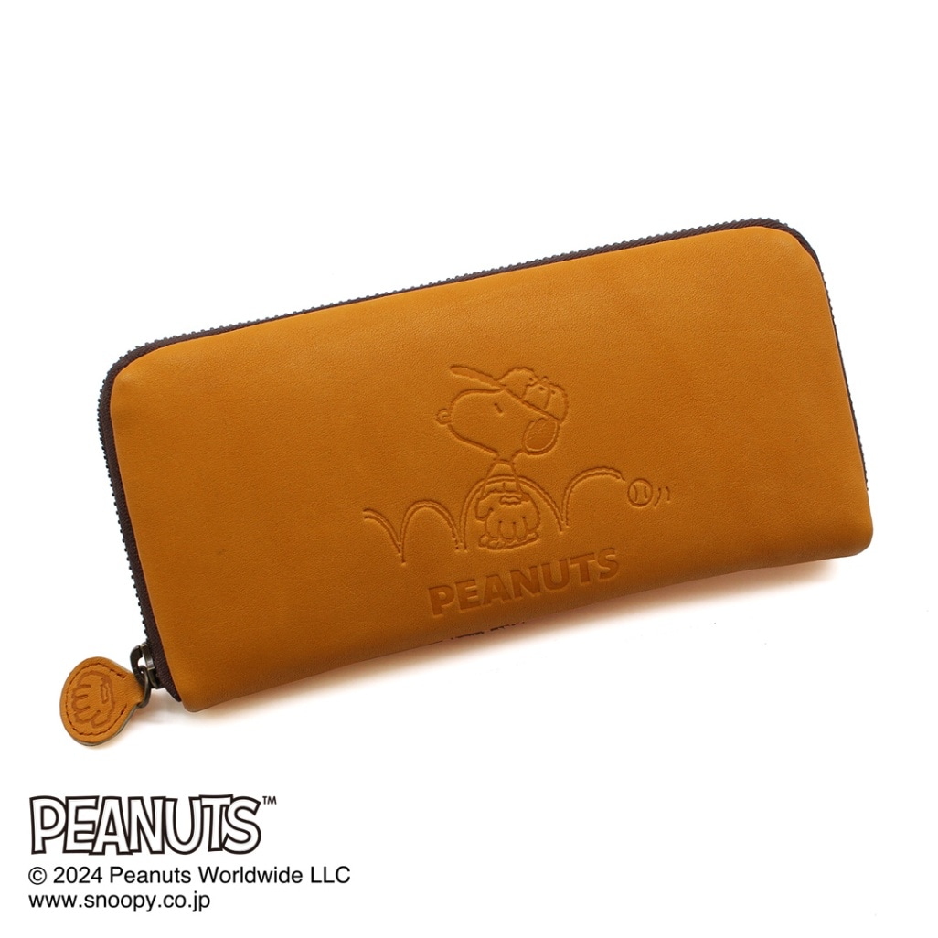 PEANUTS/SNOOPY】スヌーピーのラウンド長財布 【GLOVE】［sp-73018］