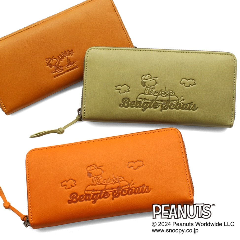 PEANUTS & Co. トラッカー　ベージュ　財布 PEANUTS & Co. トラッカー ベージュ 財布 PEANUTS & Co. トラッカー