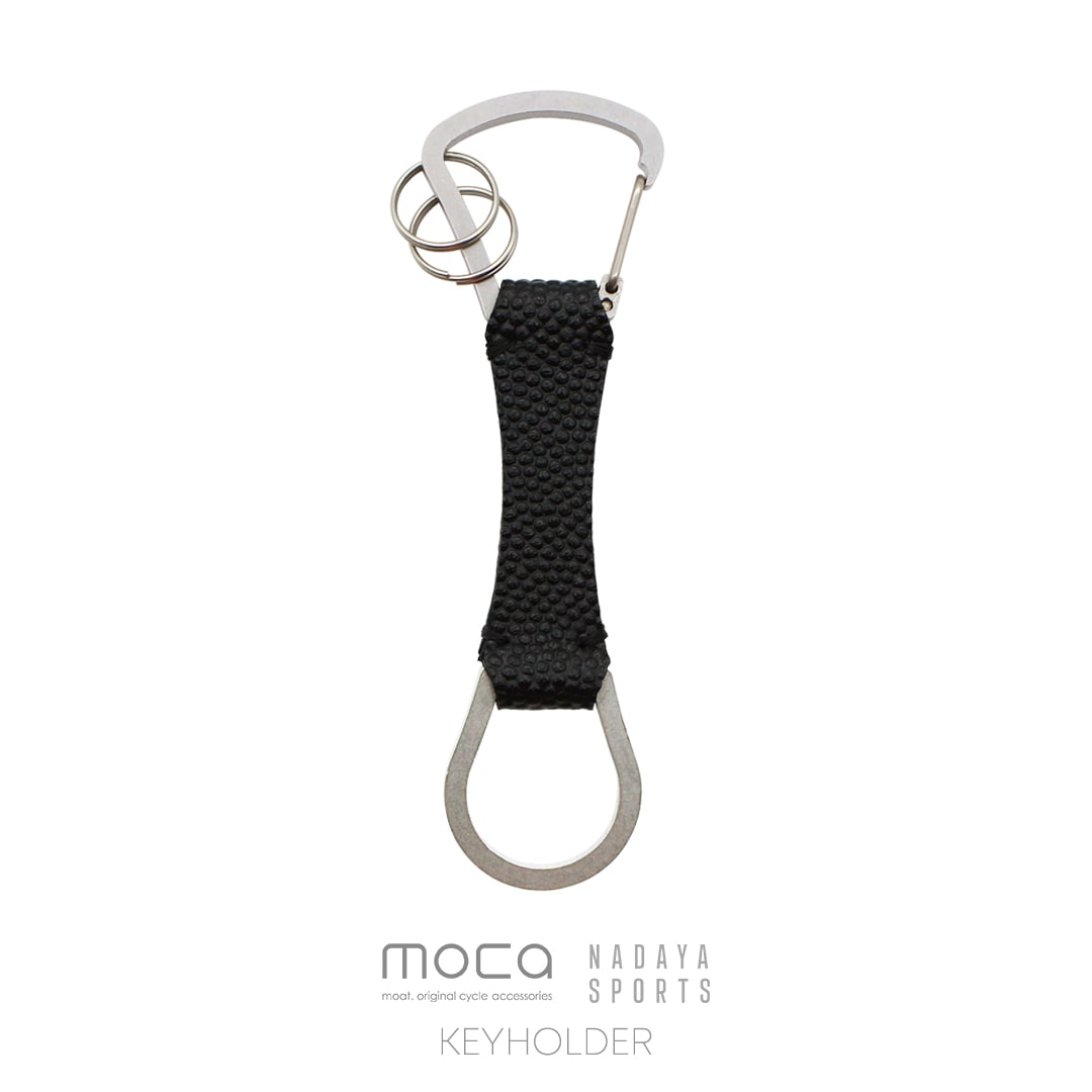 moca×NADAYA SPORTS】キーホルダー バスケ ボール革 メンズ レディース