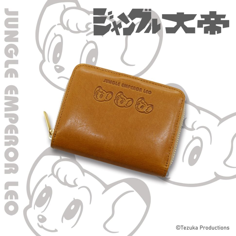 新品 財布 ジャングル大帝 手塚治虫 キャラクター 二つ折り ラウンド 本革！ 000000000478_Ezx9bfO.jpg