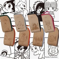 手塚治虫キャラクター/鉄腕アトム】本革 ラウンド長財布 ナダヤ