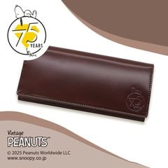 【PEANUTS/SNOOPY】スヌーピー 長財布【75TH CORDOVAN】［sp-73499］|メンズ|財布