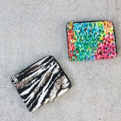 エナメル革 レディースコンパクト財布【ca505-pal】