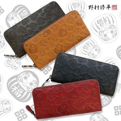 【野村修平/ナダヤ】福だるま 長財布 本革 [nom-80323]|レディース|財布