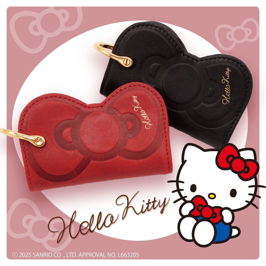 HELLO KITTY/サンリオ】ハローキティ 本革 キーケース［san-87155］