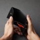Хפζ˾  ǥ  Black Edition  쥶 ڥʥ䥹ݡġ  ̾Բľ [basket-smallwallet-b