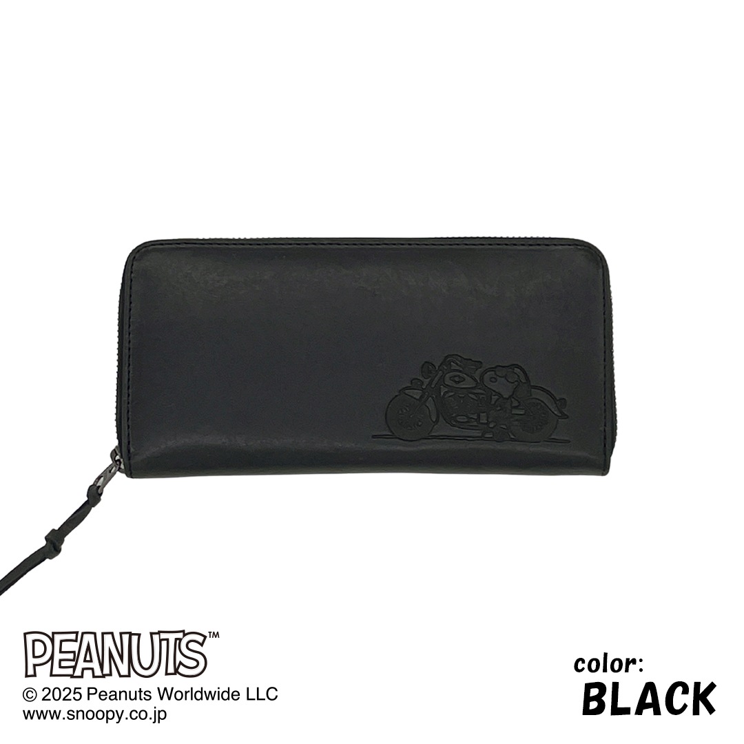PEANUTS/SNOOPY】スヌーピーのラウンド長財布【JOE COOL】［sp-73321］