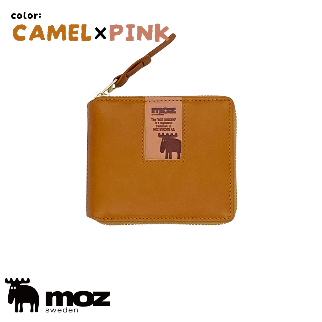 きのこちゃん   本革 moz 二つ折り財布 moz - きのこちゃん 様専用 本革 moz 二つ折り財布の通販 by ☆tea
