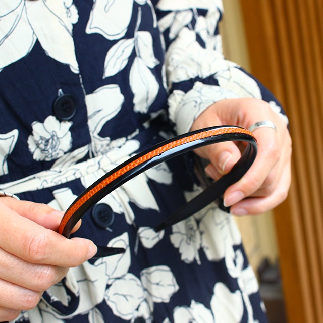 ������λ�ڥ쥶������/leather-g�ۥХ����פΥ����塼���� ��̾�����Բľ��� [basket-headband��