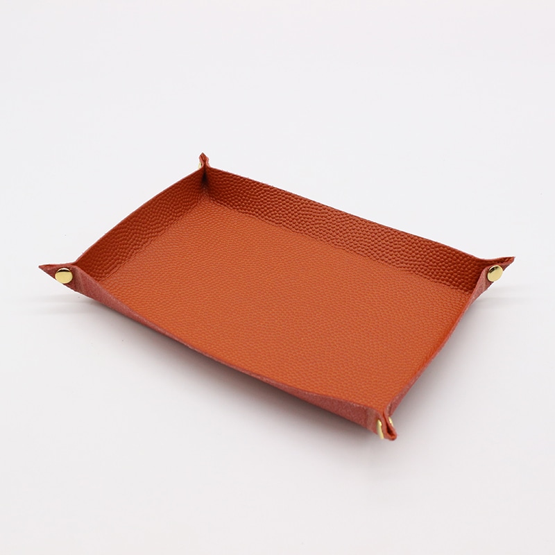 Bosphorus Leathbr レザートレイ　新品未使用 レザージー/leather-g】バスケ革のレザートレイ ※名入れ不可商品