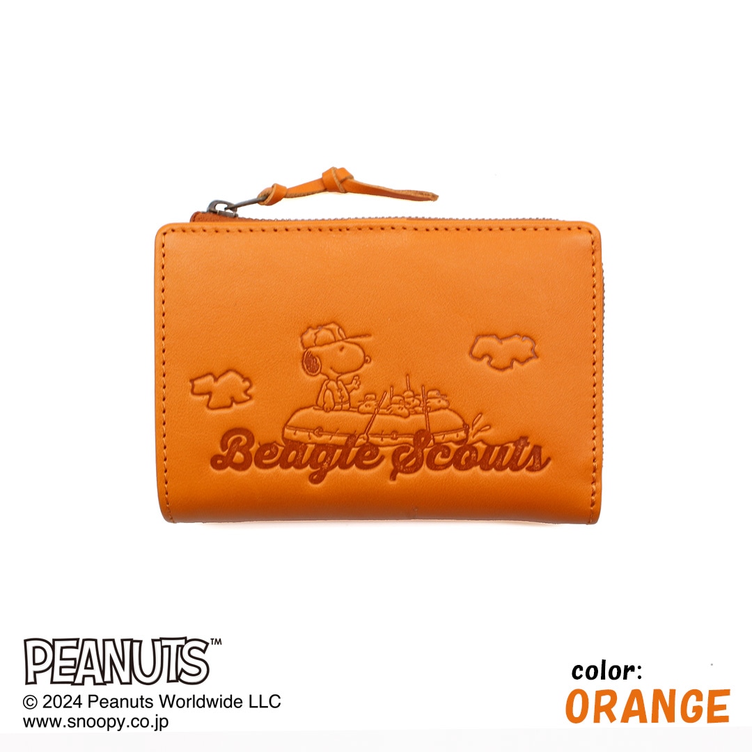 PEANUTS/SNOOPY】スヌーピーの二つ折り財布 【Beagle Scouts】［sp-73064］