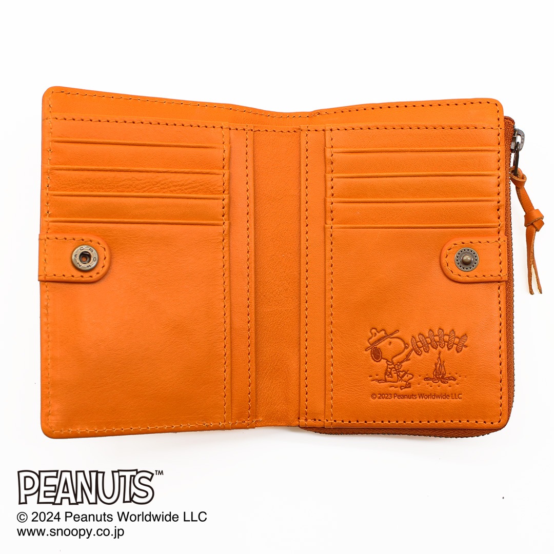 PEANUTS/SNOOPY】スヌーピーの二つ折り財布 【Beagle Scouts】［sp-73064］