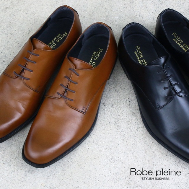 本革靴レイデーズ VEOL】本革 ビジネスシューズ 革靴 レザー robe pleine［shoes-01］