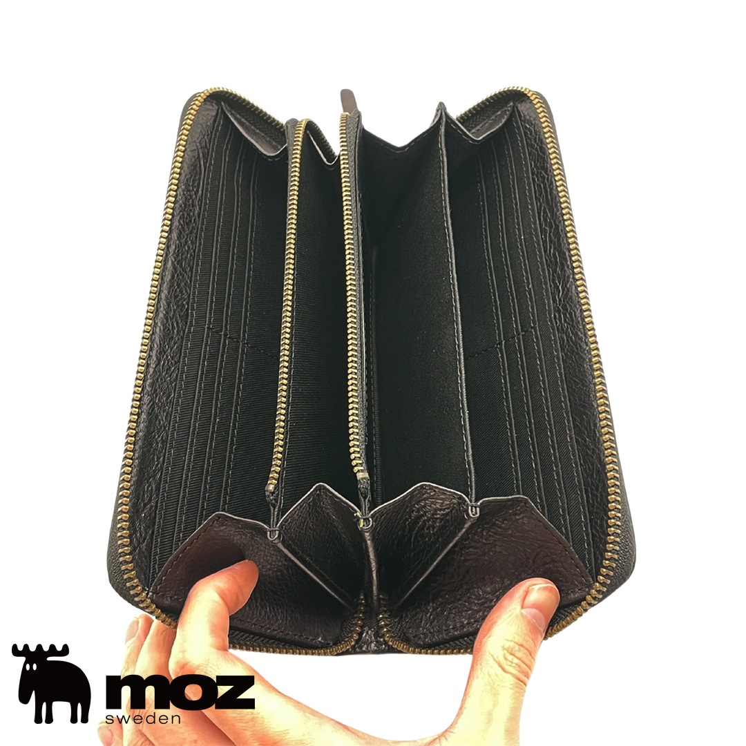 moz/モズ】ラウンド長財布【SOLID】[moz86111]