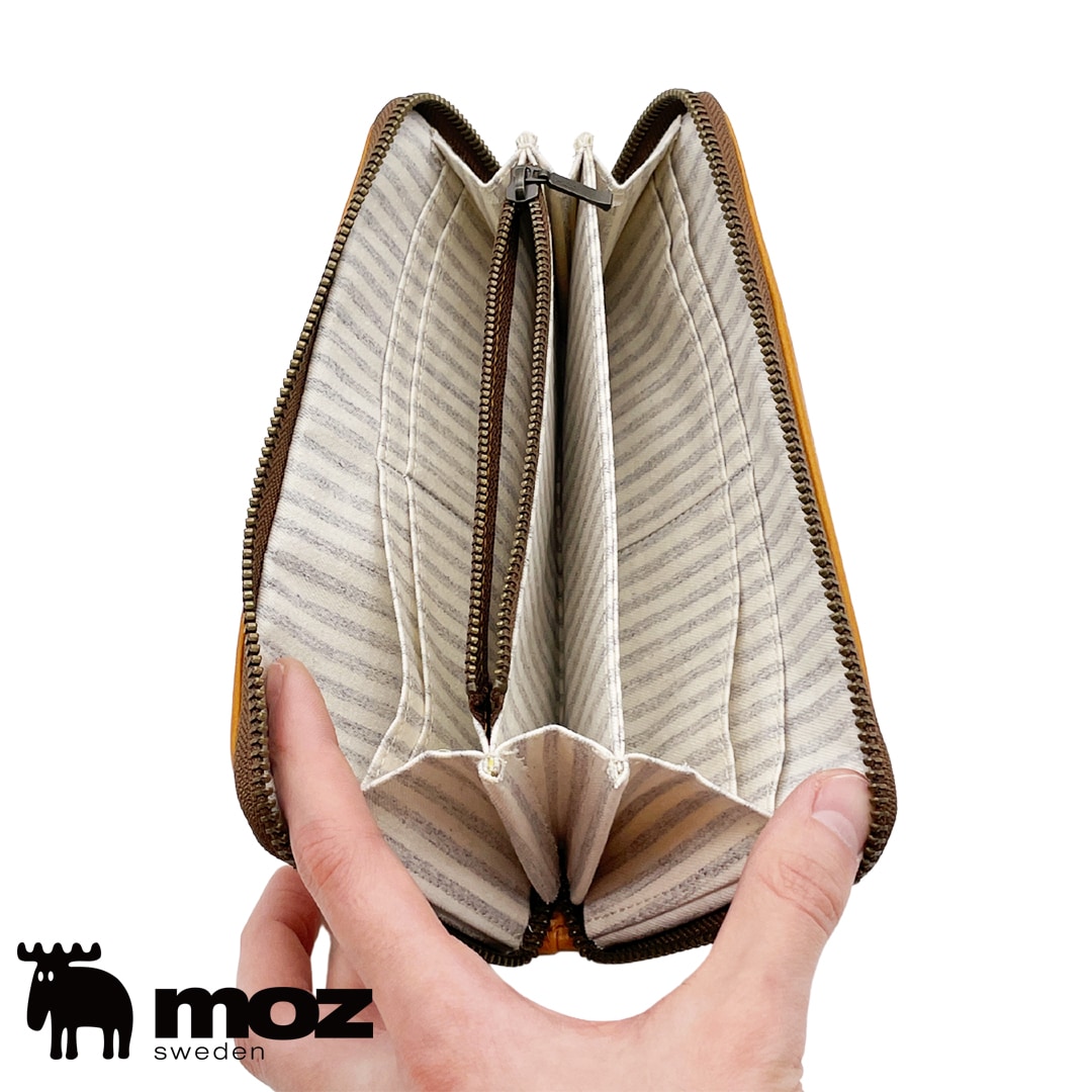 moz/モズ】ラウンド長財布【ELK】[moz86184]