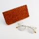 �ڥ쥶������/leather-g�ۥХ����פΥᥬ�ͥ����� ��̾�����Բľ��� [basket-glassescase��