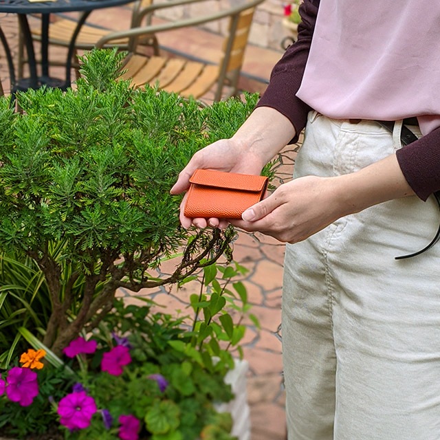 ڥ쥶/leather-gۥХפζ˾  ǥ ݡĥ֥ ̾Բľ [basket-smallwallet
