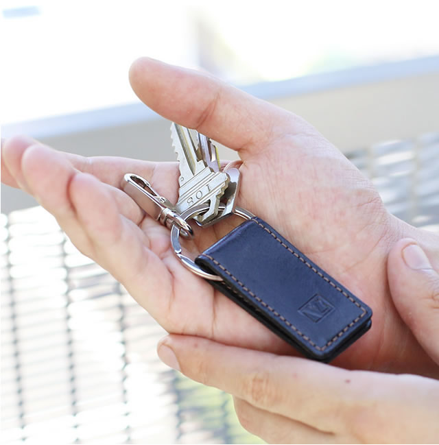 レザージー/leather-g】イタリアンレザーマネークリップ［CA-554］