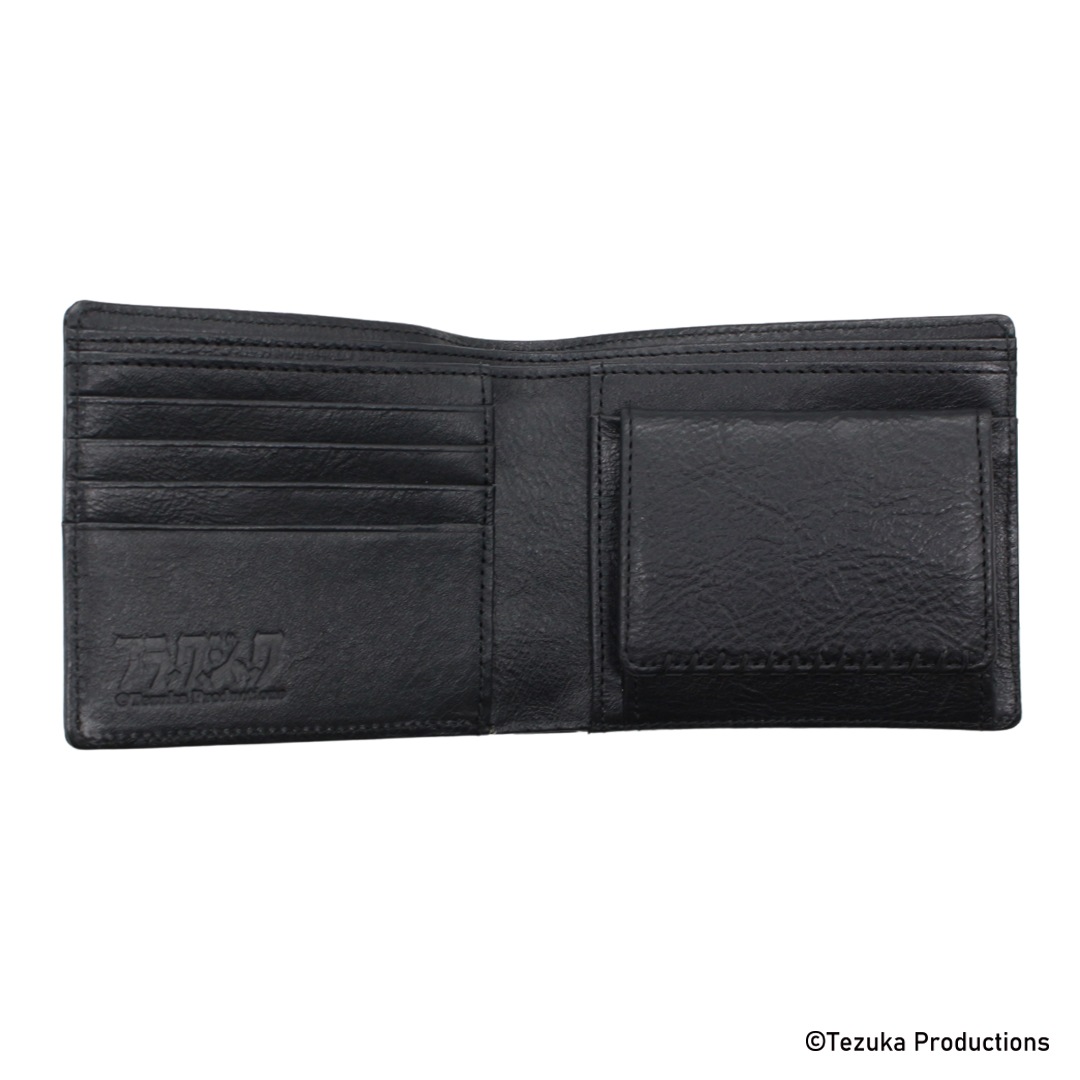手塚治虫キャラクター/ブラック・ジャック】本革 二つ折り財布 ナダヤ