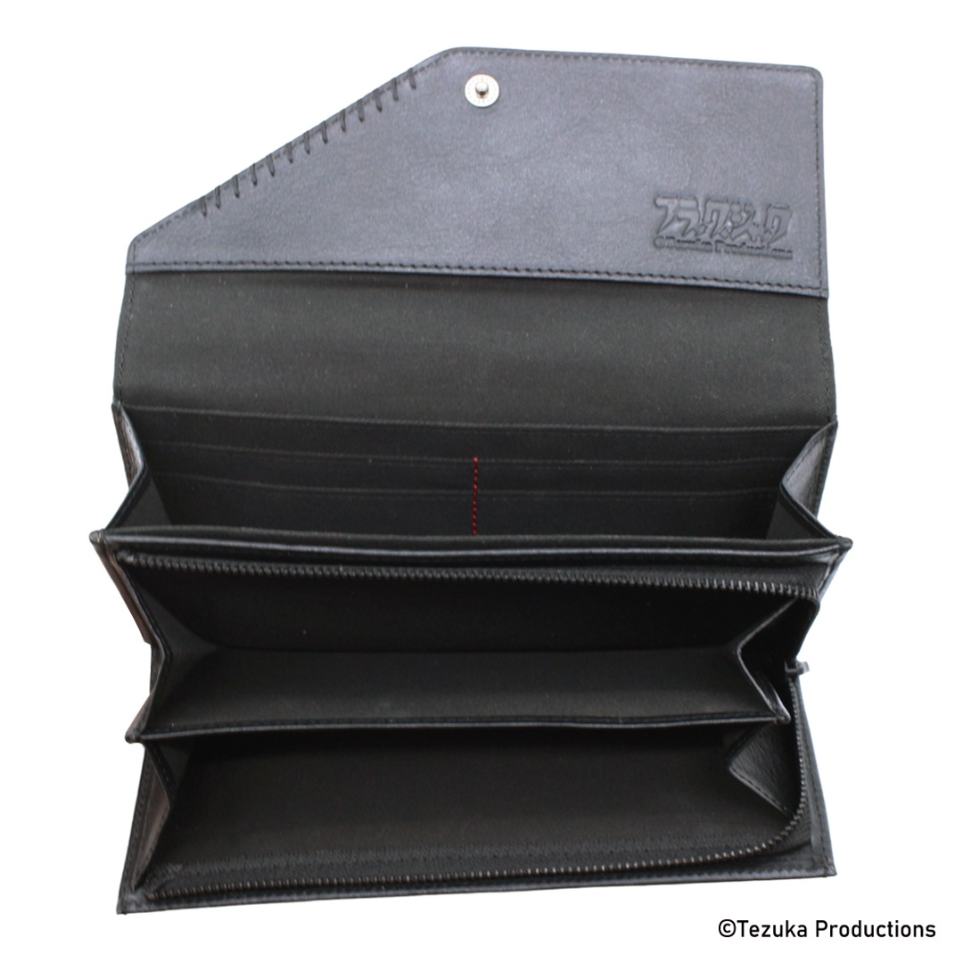 家財便R-STORE　スーパーブラックジャック　データユニ　バイブスイッチ 手塚治虫キャラクター/ブラック・ジャック】本革 長財布 ナダヤ [to-83029]
