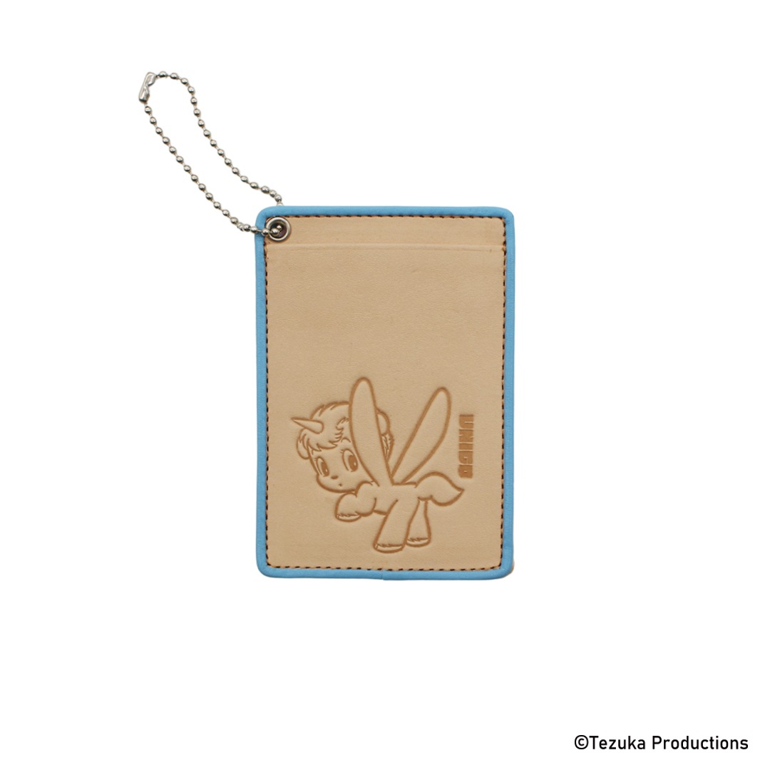手塚治虫キャラクター】本革 パスケース 鉄腕アトム ジャングル大帝