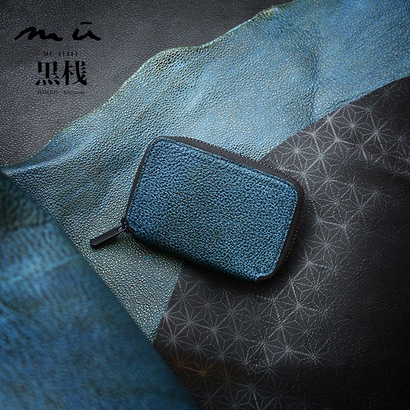 最新作〉6月12日(金)12:00よりご予約開始【mu】本革 Rファスナー