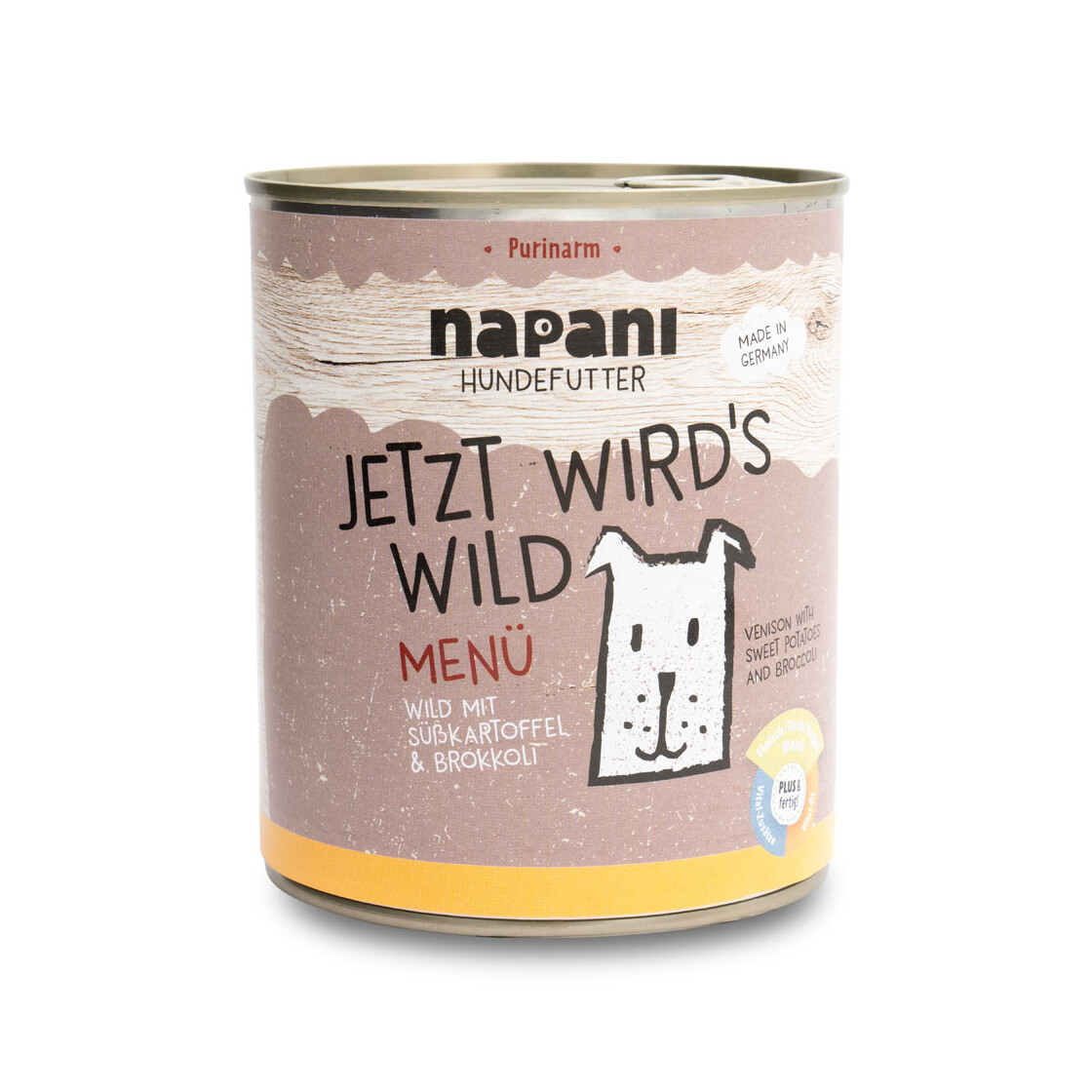 イェツト ビィルツ ビルド（Jetzt wird's Wild）鹿肉メニュー 800g