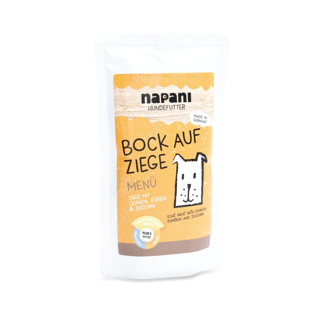 ボック アウフ ツィーゲ (Bock Auf Ziege) ヤギメニュー 150gパウチ